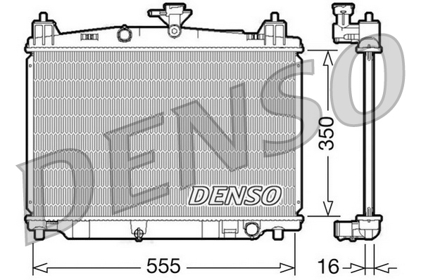 Radiateur Denso DRM44016