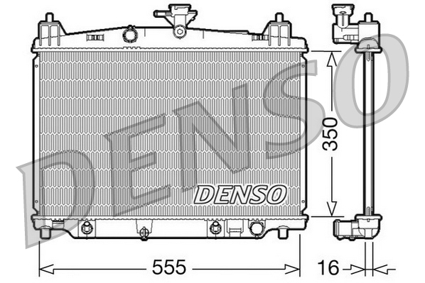 Radiateur Denso DRM44018