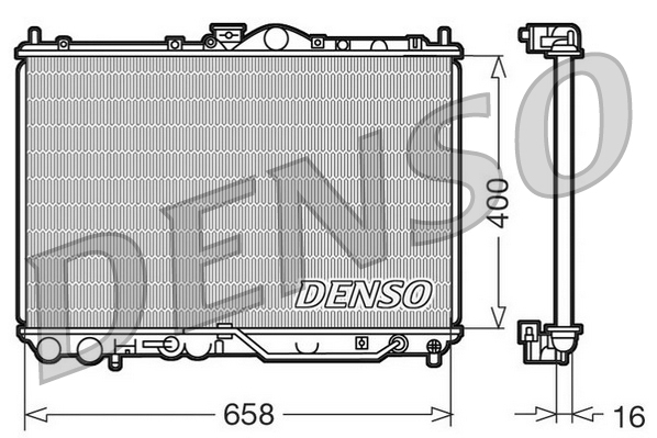 Radiateur Denso DRM45011