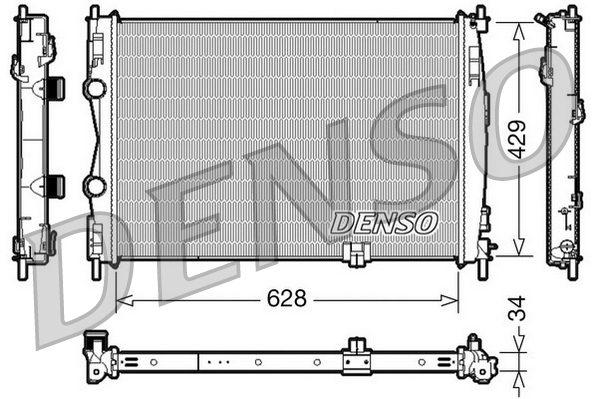 Radiateur Denso DRM46017