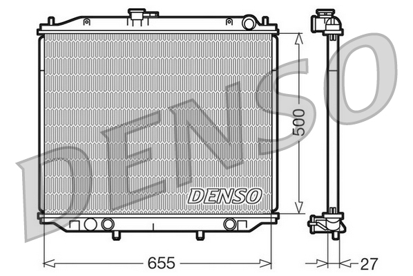 Radiateur Denso DRM46020