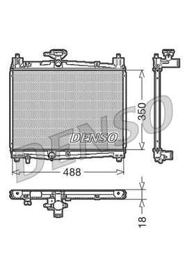 Radiateur Denso DRM50001