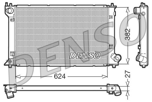 Radiateur Denso DRM50027