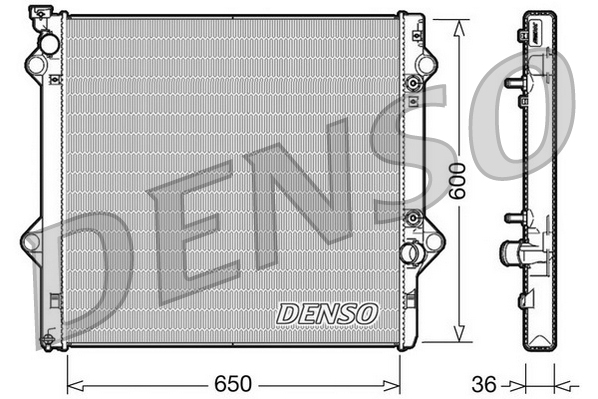 Radiateur Denso DRM50049
