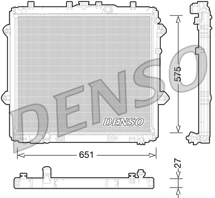 Radiateur Denso DRM50060