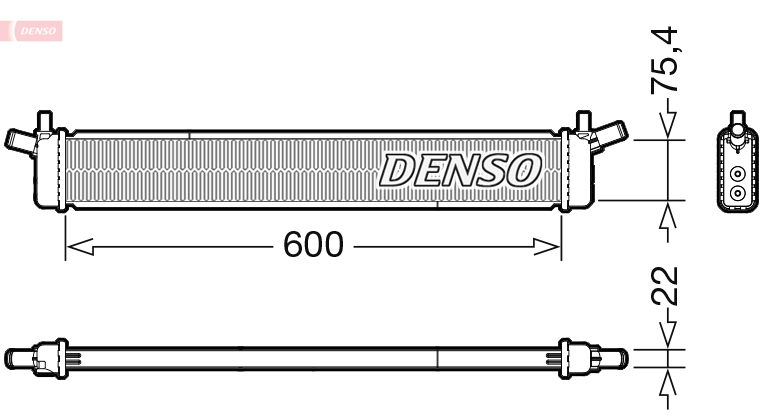 Radiateur Denso DRM50136