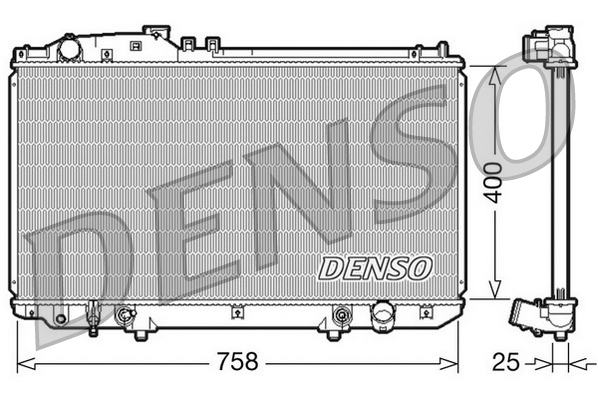 Radiateur Denso DRM51006