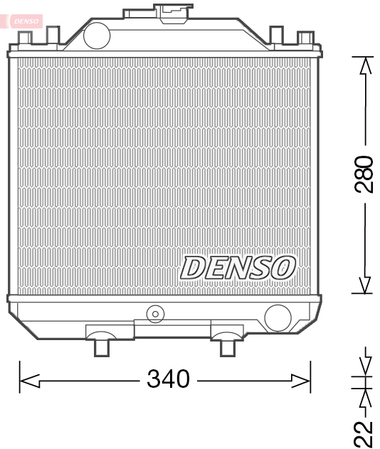 Denso Radiateur DRM99011