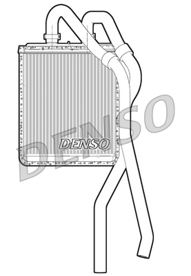 Kachelradiateur Denso DRR12020