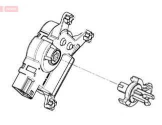 Bedieningselement, airconditioning Denso DAT23012