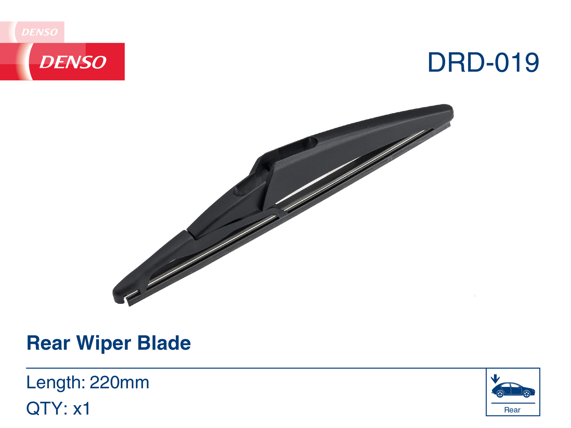 Denso Ruitenwisserblad DRD-019