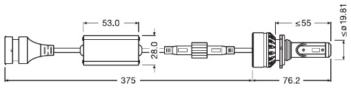 Osram Gloeilamp, verstraler 69005/6CWCBI