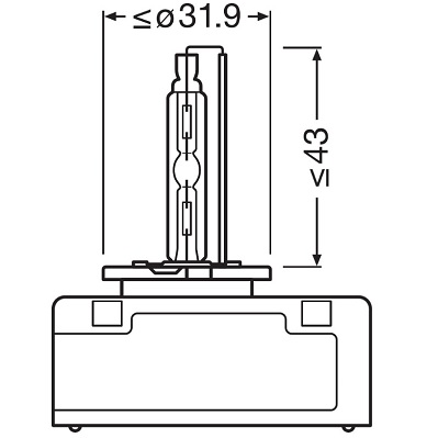 Osram Gloeilamp, verstraler 66540