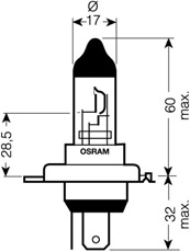 Osram Gloeilamp, verstraler 64194SB