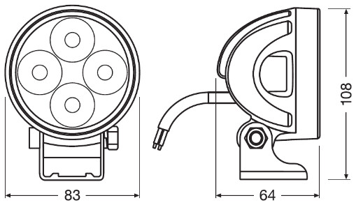 Osram Verstraler LEDDL119-WD