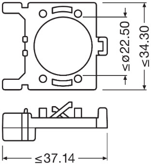 Osram Lamphouder 64210DA02