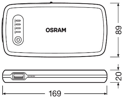 Osram Akkutester OBSL200