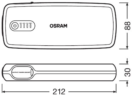 Osram Akkutester OBSL400
