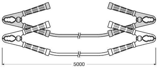 Osram Startkabel OSC500A