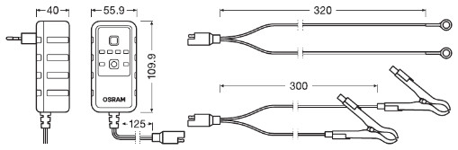Osram Batterijlader OEBCS901