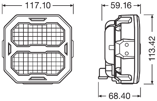 Osram Werklamp LEDPWL104-WD