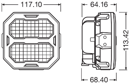 Osram Werklamp LEDPWL105-WD