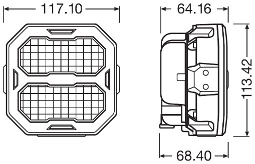 Osram Werklamp LEDPWL106-WD