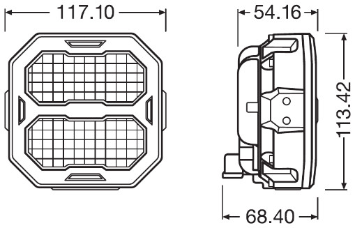 Osram Werklamp LEDPWL114-WD