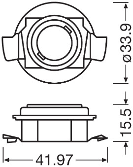 Osram Lamphouder 64210DA01-1