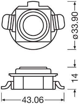 Osram Lamphouder 64210DA03-1