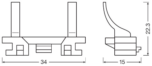 Osram Lamphouder 64210DA04