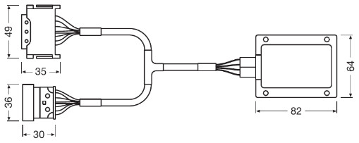 Osram Kabelset LEDSC03-2HFB
