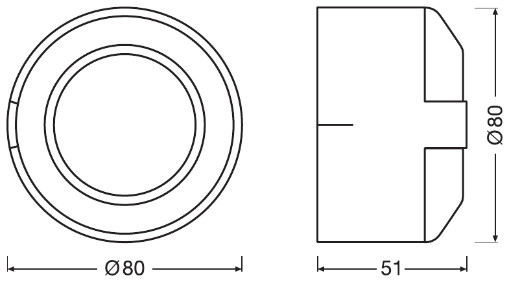 Osram Koplamp glas LEDCAP09