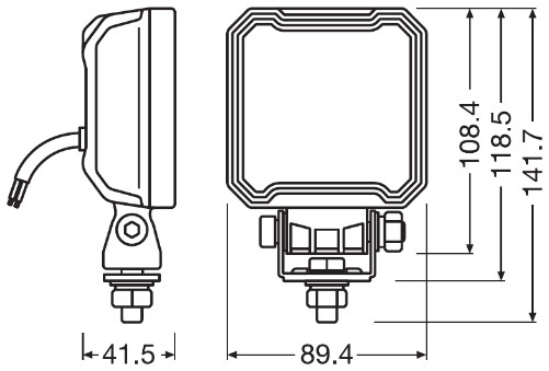 Osram Werklamp LEDWL107-WD