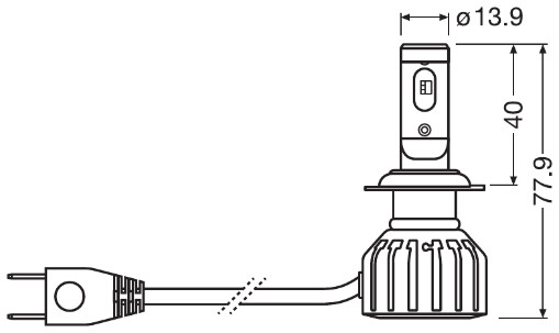 Osram Gloeilamp, verstraler 64210DWNBG2
