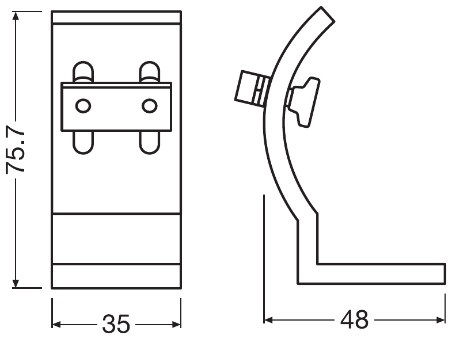 Osram Lamphouder LEDDLFXACC101