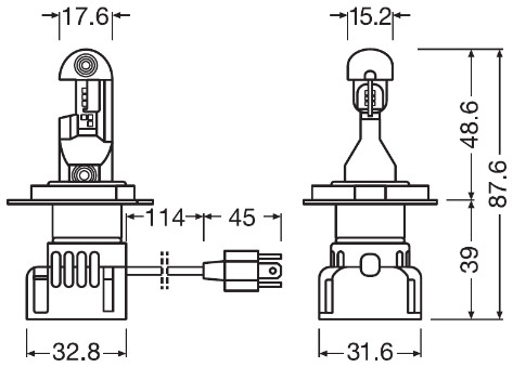 Osram Gloeilamp, verstraler 64193DWINT-2HFB