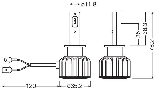 Osram Gloeilamp, werklamp 64150DWBRT-2HFB