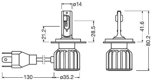 Osram Gloeilamp, werklamp 64193DWBRT-2HFB