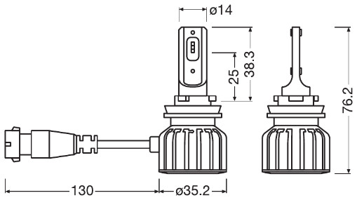 Osram Gloeilamp, werklamp 64211DWBRT-2HFB