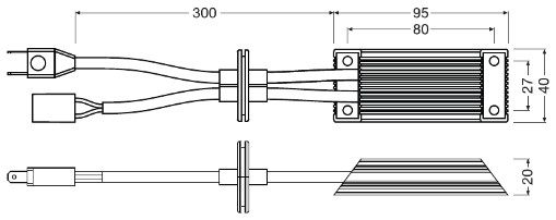 Osram Kabelset LEDSCT10-2HB
