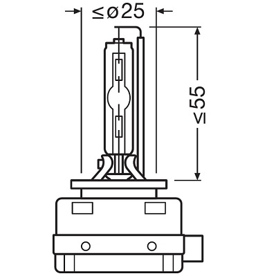 Osram Gloeilamp, verstraler 66140-1SCB