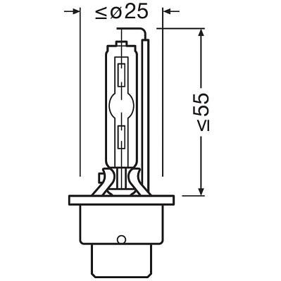 Osram Gloeilamp, verstraler 66240-1SCB