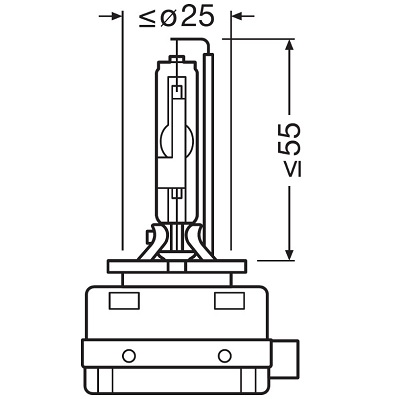 Osram Gloeilamp, verstraler 66340-1SCB