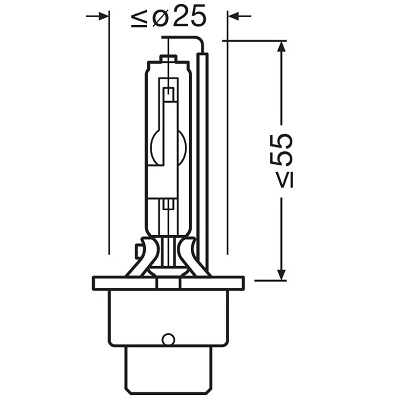 Osram Gloeilamp, verstraler 66440-1SCB