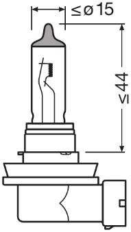 Osram Gloeilamp, verstraler 64216TSP