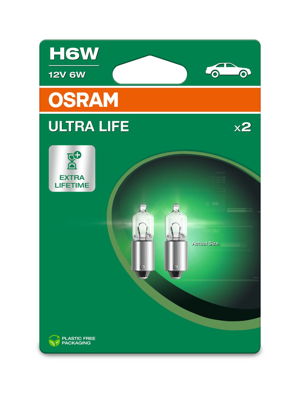 Osram Gloeilamp, achteruitrijlicht 64132ULT-2BL