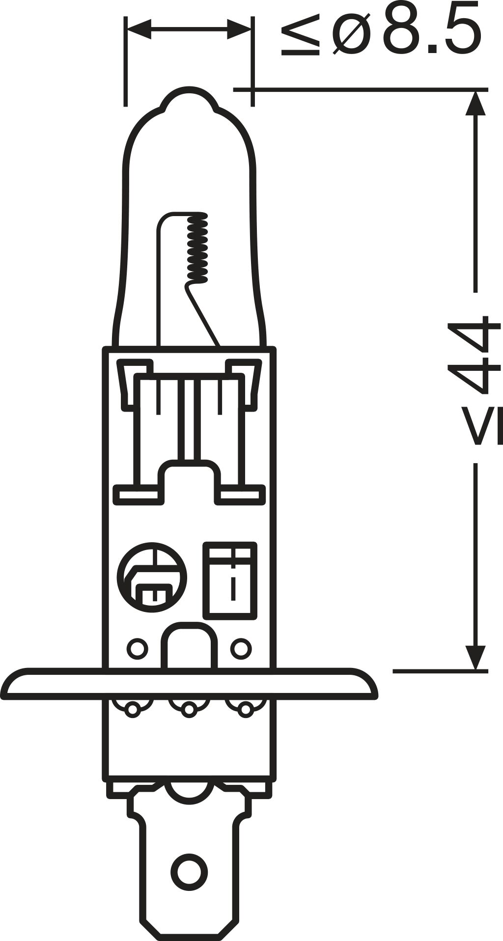 Osram Gloeilamp, verstraler 64150NBS-1BL