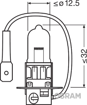 Osram Gloeilamp, verstraler 64151ALS