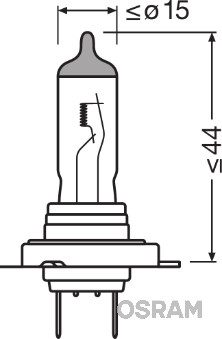 Osram Gloeilamp, verstraler 64210L